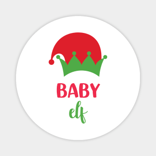 Baby Elf - Fun Family Christmas Design Magnet